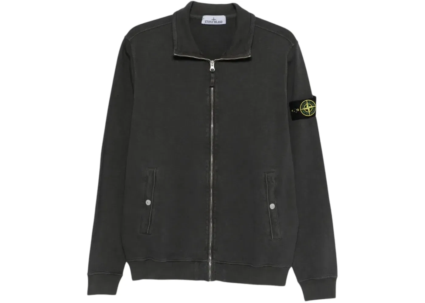 Мужской кардиган с длинным рукавом Stone Island, Charcoal