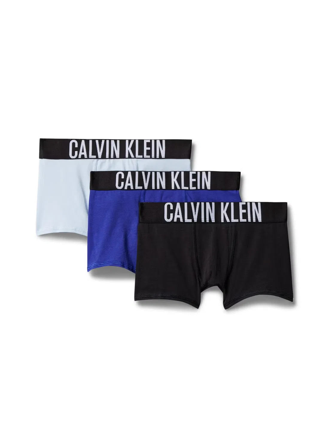 Трусы-боксеры с логотипом, комплект из 3 штук, Calvin Klein Jeans, черный