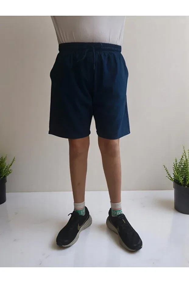 Детские шорты для мальчиков хлопковые Ryan Reka Tekstil, Navy Blue