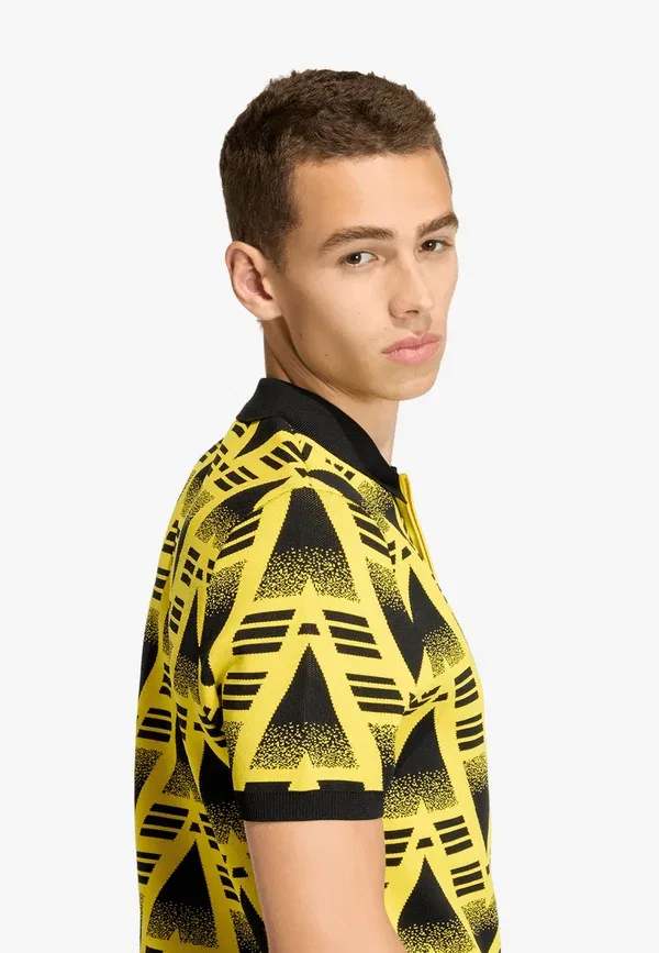 Футболка поло Adidas Originals, желтый — фото 3