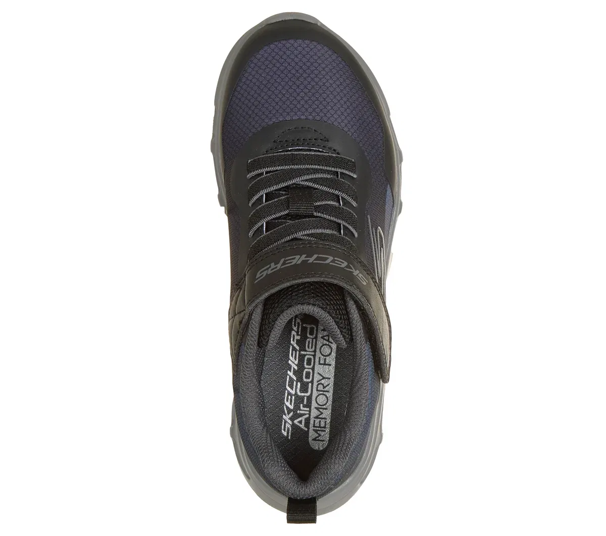 Детские кроссовки Glide-Step Drift - Zorzox Skechers, черный/угольный — фото 2