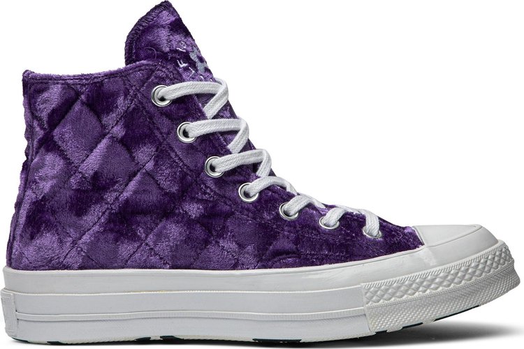 

Кроссовки Converse Golf Le Fleur x Chuck 70 Hi Quilted Velvet Tillandsia Purple, фиолетовый