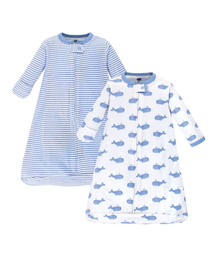 Детский спальный мешок с длинным рукавом, модель Elephant Hudson Baby, Blue — фото 2