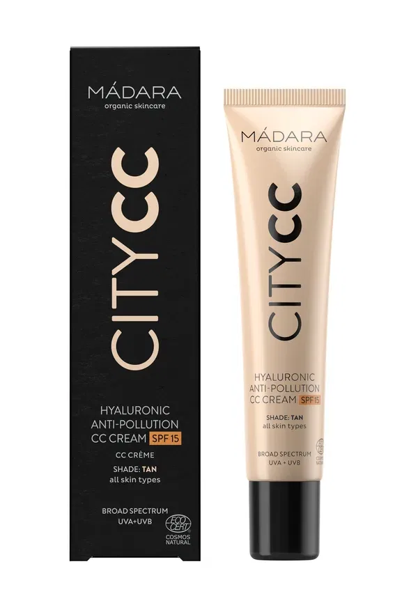CC-крем с гиалуроновой кислотой Citycc hyaluranti-pollution spf15 Madara Tan 40 мл MáDara, цвет tan — фото 2