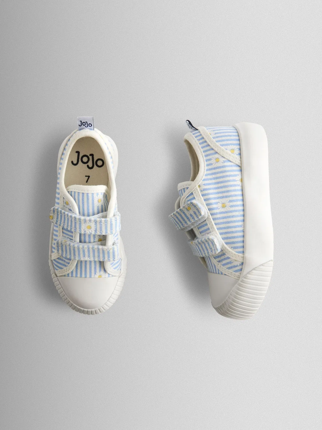 Кеды JoJo Maman Bébé Blue Daisy — фото 4