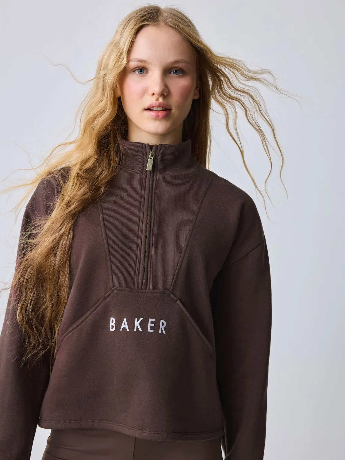 Спортивный костюм из двух предметов Baker by Ted Baker, шоколадный — фото 4