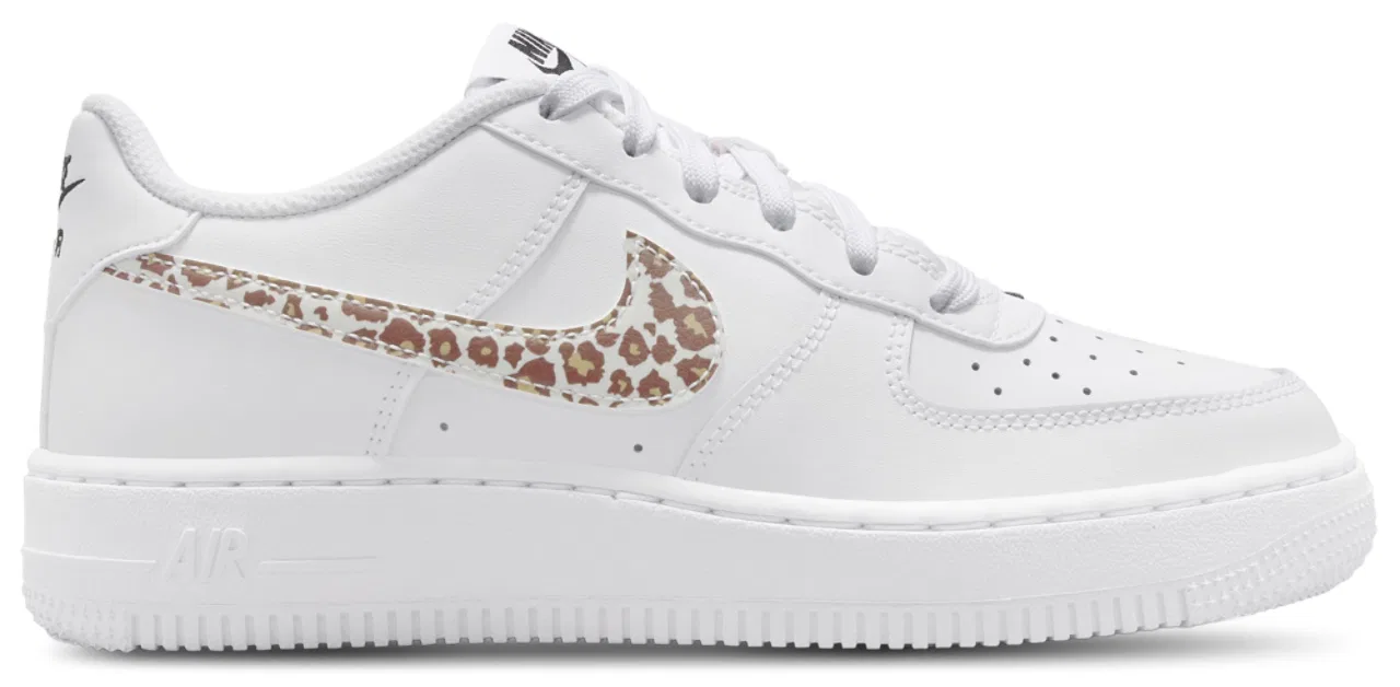 Кроссовки для девочек Air Force 1 Low CH Nike, белый/черный