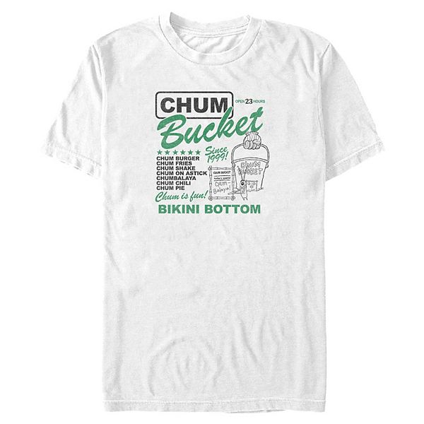 

Футболка с принтом Chum Bucket из мультфильма "Губка Боб" больших размеров Nickelodeon