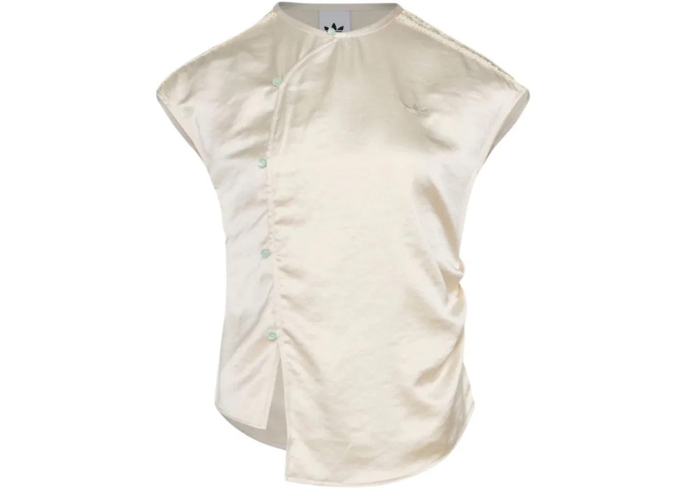 Женская футболка с коротким рукавом Adidas T-shirt (Asia Sizing), Cream