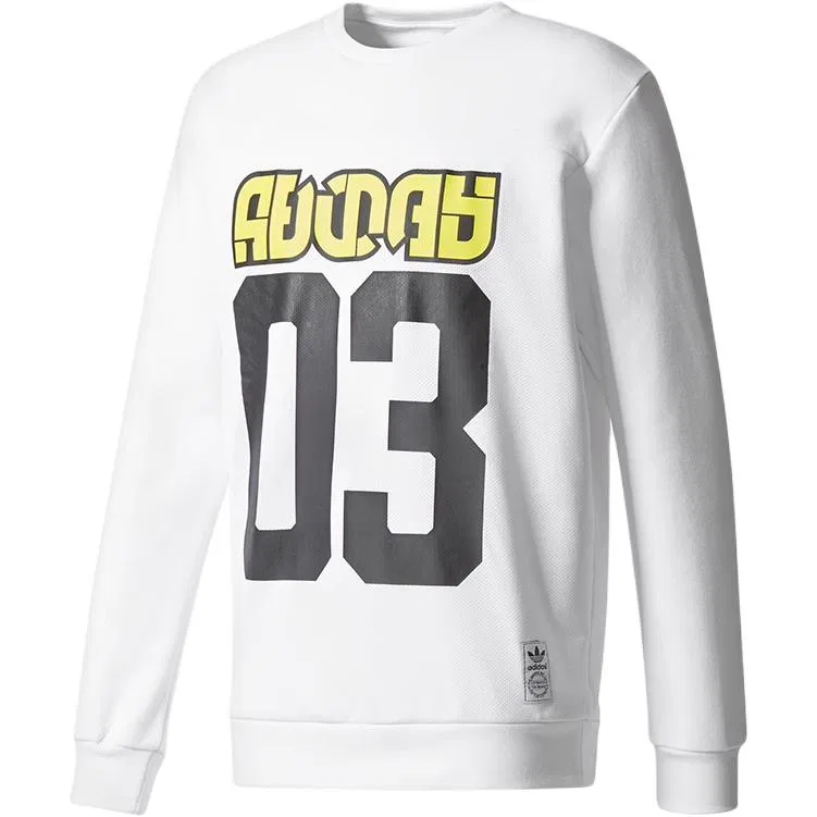 Мужская толстовка с длинным рукавом Adidas Originals, White