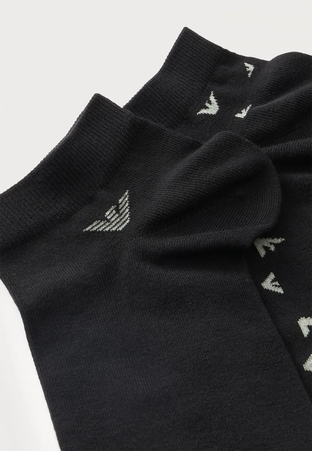 2 пары носков Emporio Armani, Black/Gray — фото 2