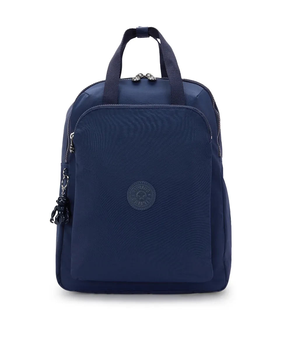 

Большой женский рюкзак с ноутбуком отделение Kipling, темно-синий