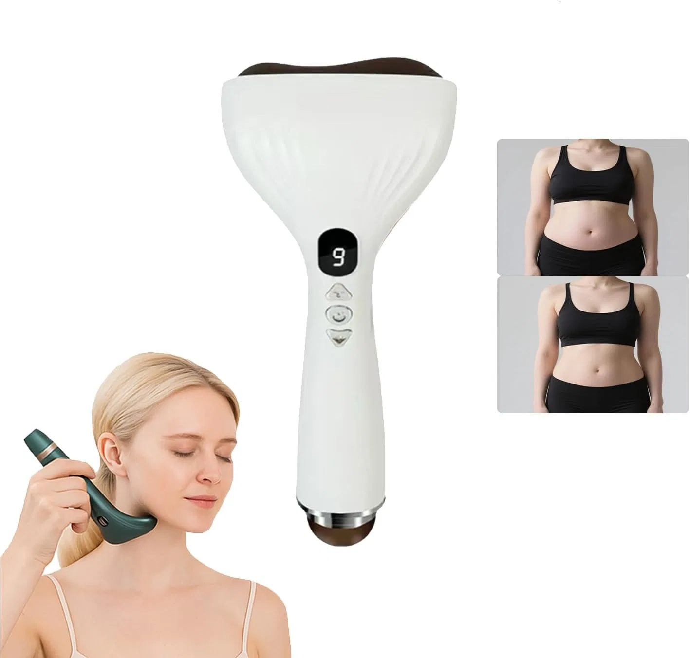 Антицеллюлитный массажер FREECOZYER SXL, 1 шт, White/Opulent Garden