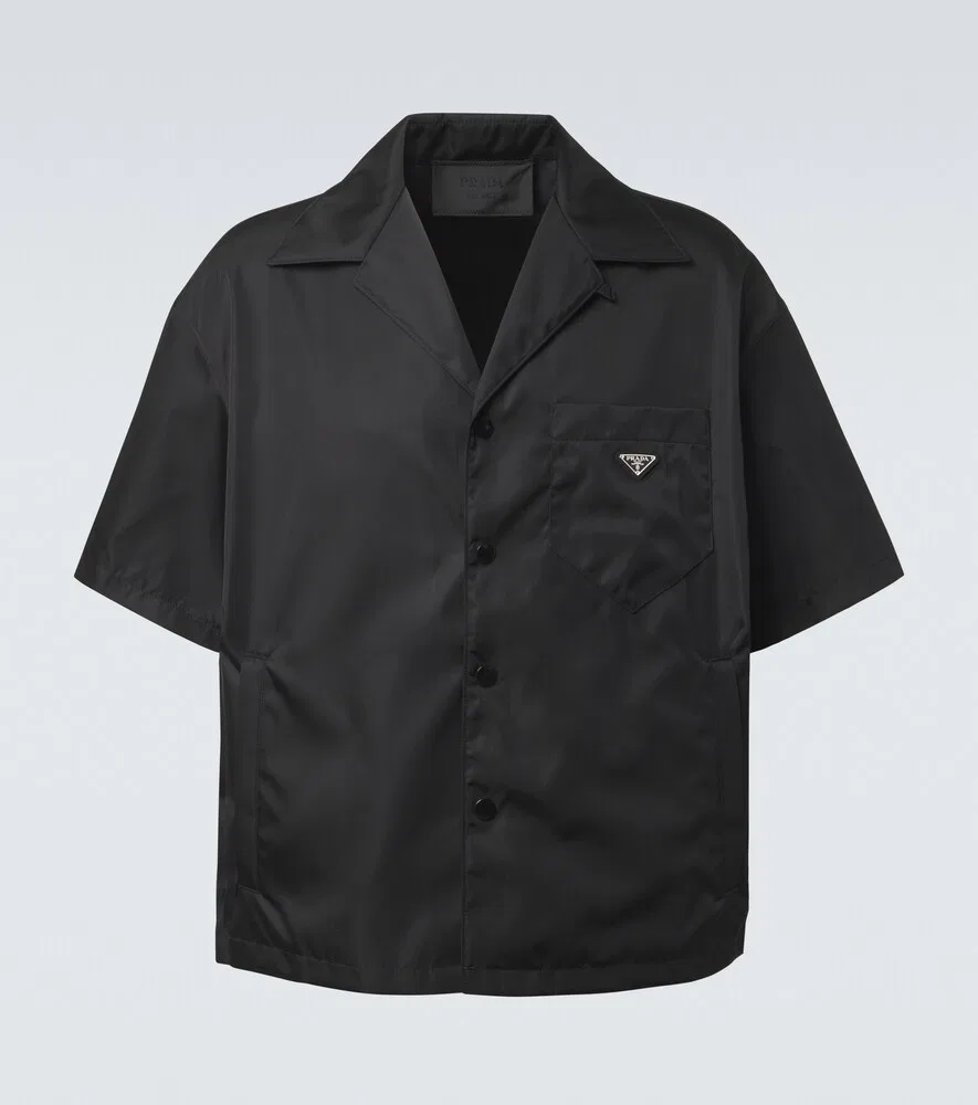 Рубашка Re-Nylon Prada, черный