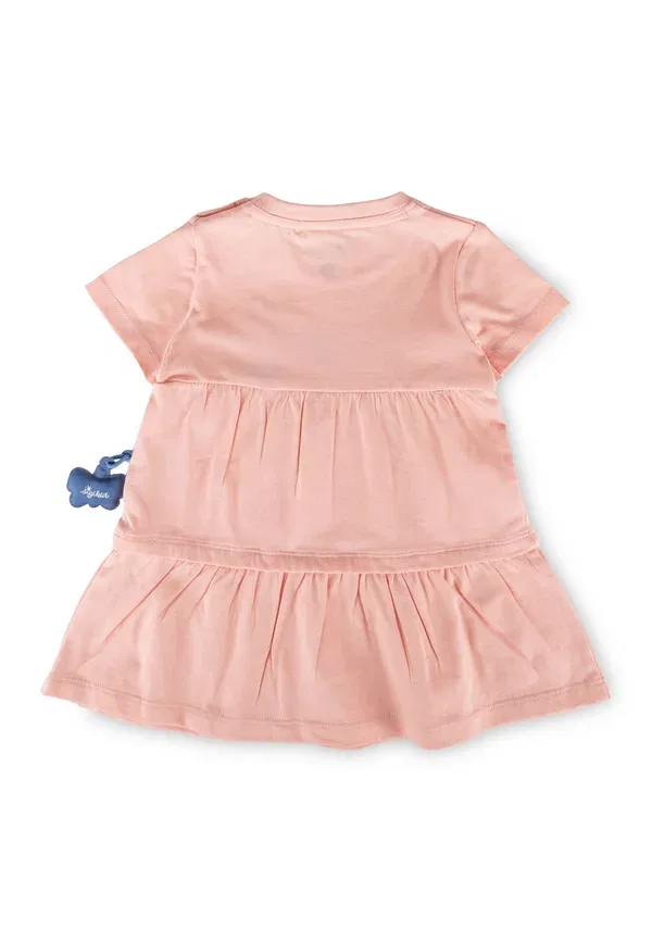 Платье с принтом животных Kleid summer vibes Sigikid Rosa, розовый — фото 2