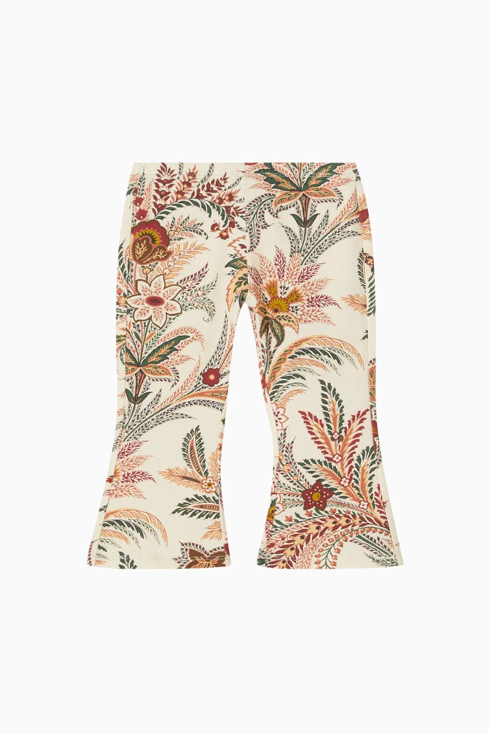 Брюки-клеш с принтом Botanical Toile Etro Kids