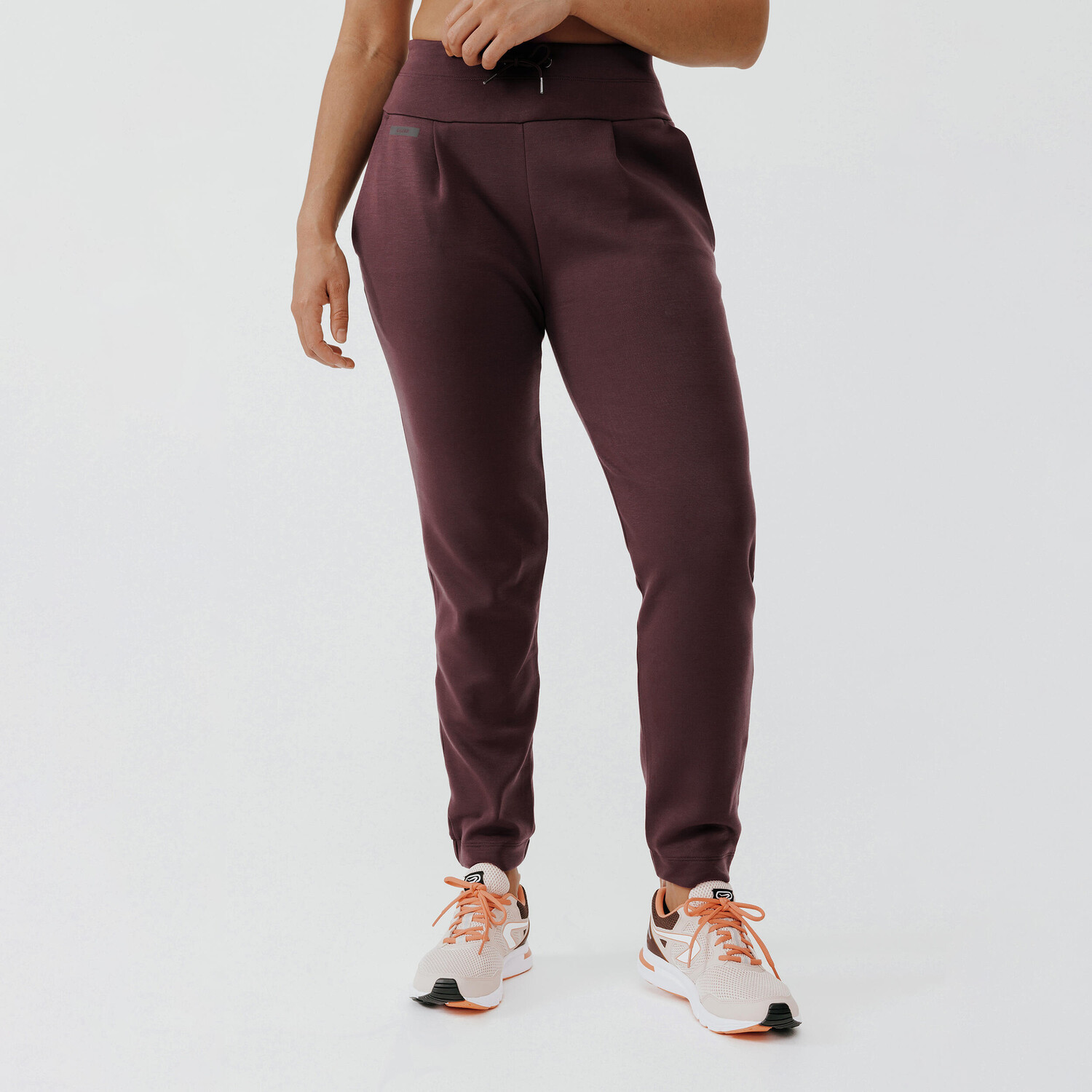 

Штаны для бега длинные женские теплые ‒ Jogging 500 коричневые KALENJI, темно коричневый