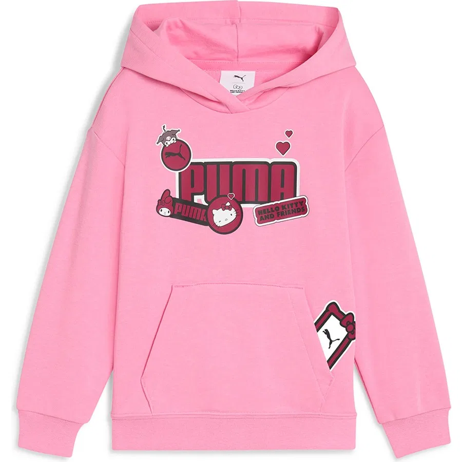 Детский худи с капюшоном Hello Kitty&Friends Graphic Puma, Розовый