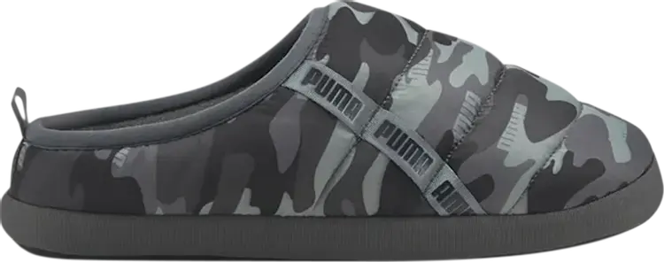 

Сандалии Puma Scuff Slippers Jr Camo - Black, черный