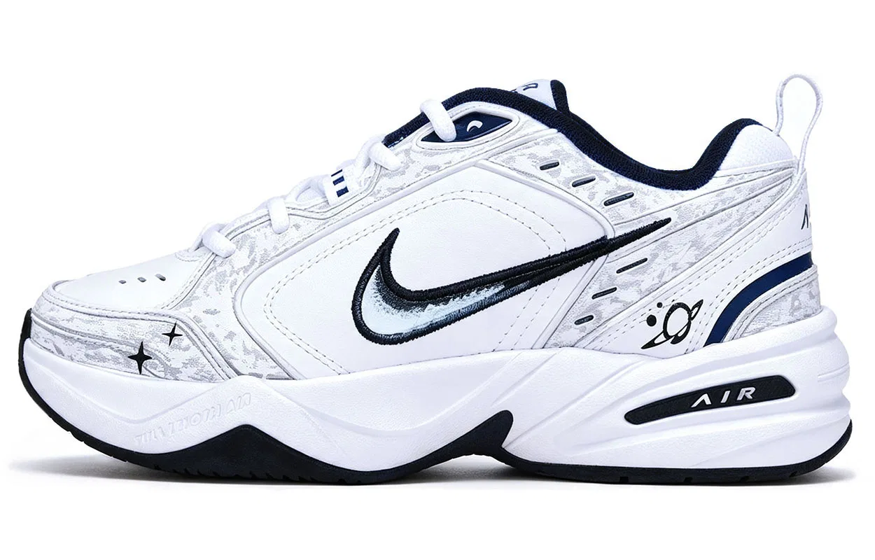 Детские кроссовки с принтом Air Monarch 4 Nike, White Shopping Bag — фото 3