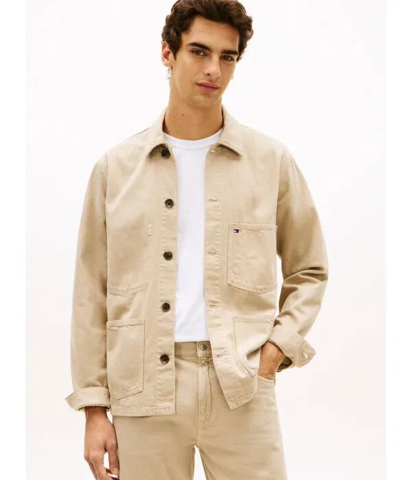 Мужская джинсовая куртка TH x F.C. Liverpool Tommy Hilfiger, бежевый