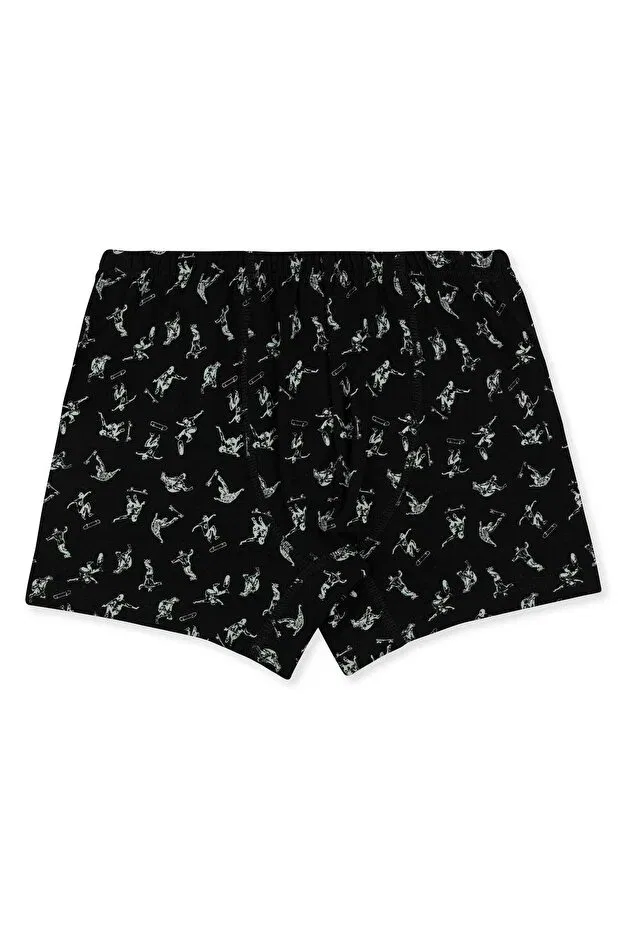 Детские боксеры для мальчиков хлопковые с принтом комплект 3 шт Boy'S cotton printed relaxed fit stretch fabric boxer 3-pack 3928 colorful Baykar, Colored — фото 3