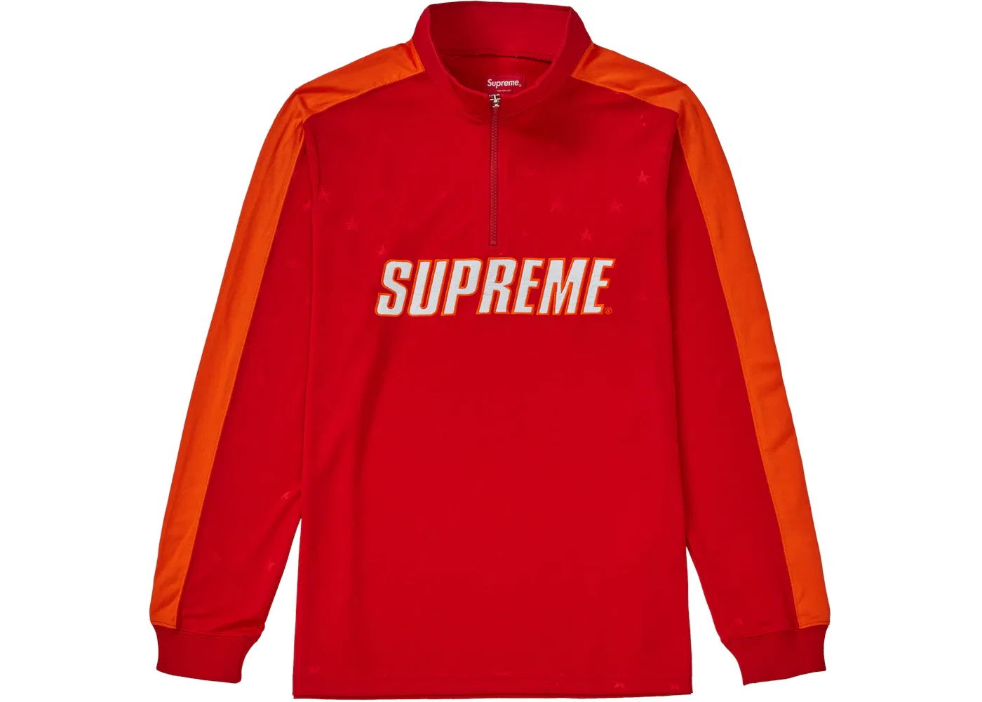 Мужской свитшот на половину молнии Half Zip Pullover Supreme, Red