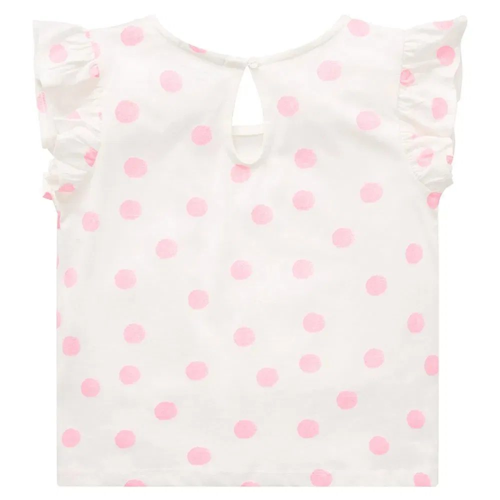 Детская футболка без рукавов All-Over Printed Tom tailor, White — фото 2