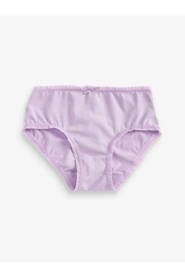 Детский комплект трусов для девочек хлопковый 100% cotton pink lilac purple set of 10 panties Next Baby, Multicolor — фото 3