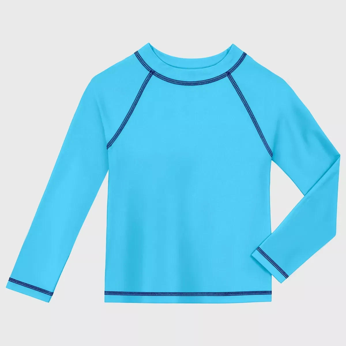 Детский рашгард с длинным рукавом для мальчиков City Threads, Bright Light Blue — фото 2