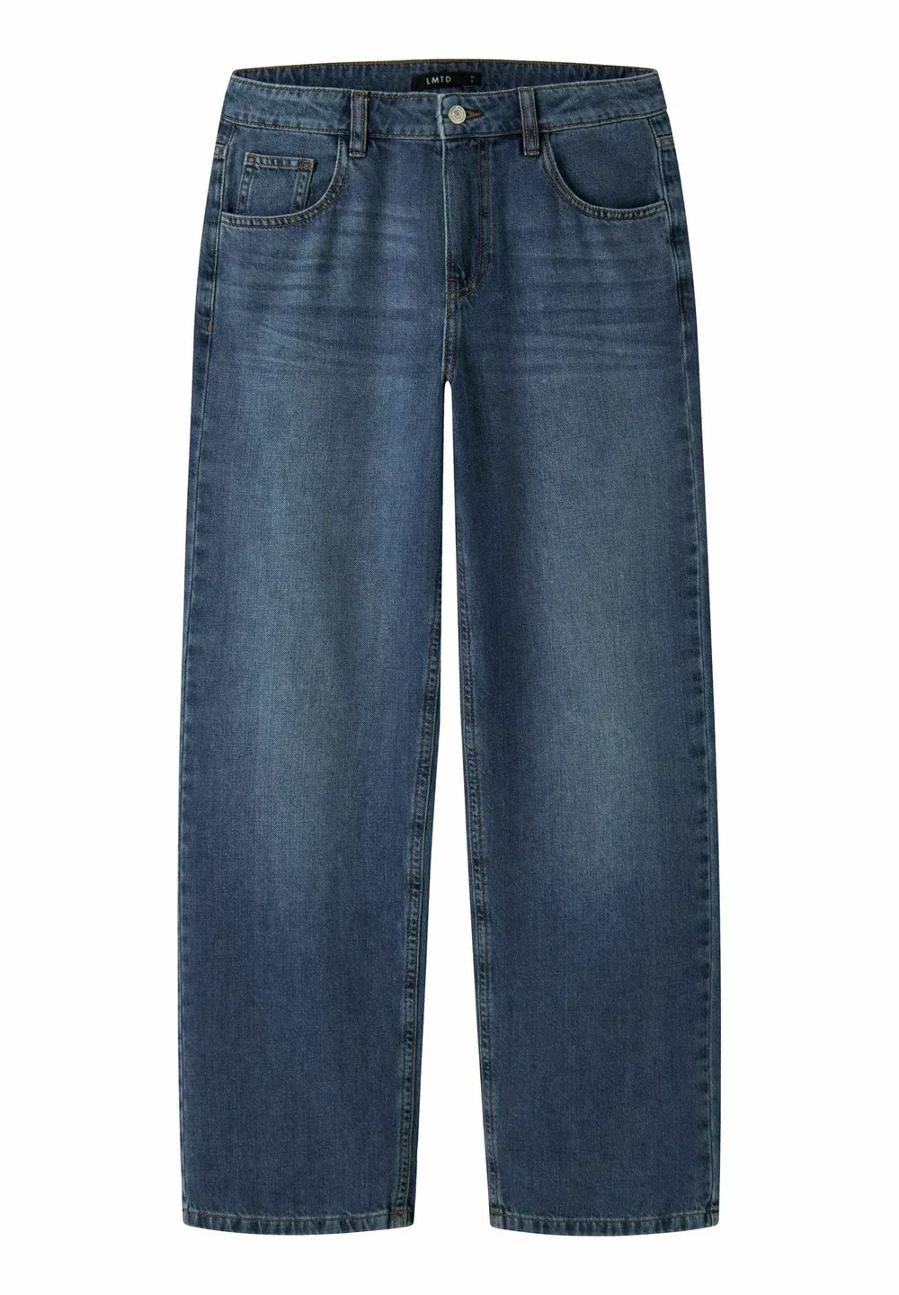 Свободный крой - джинсы расслабленного кроя Lmtd, Vintage Dark Blue Denim — фото 3