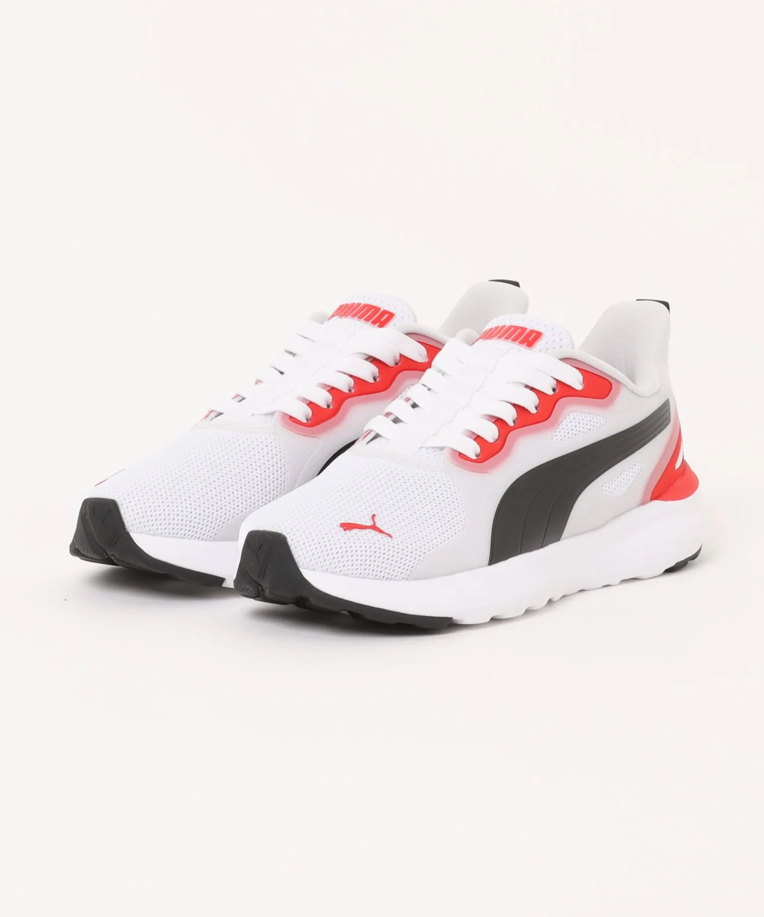 Детские кроссовки с технологией SOFTRIDE PUMA COSMIC EASE IN JR бело-черные