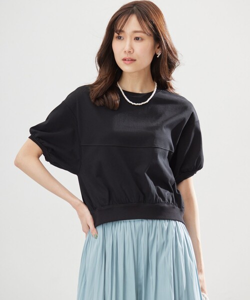 

Футболка, крой оверсайз Kumikyoku, черный