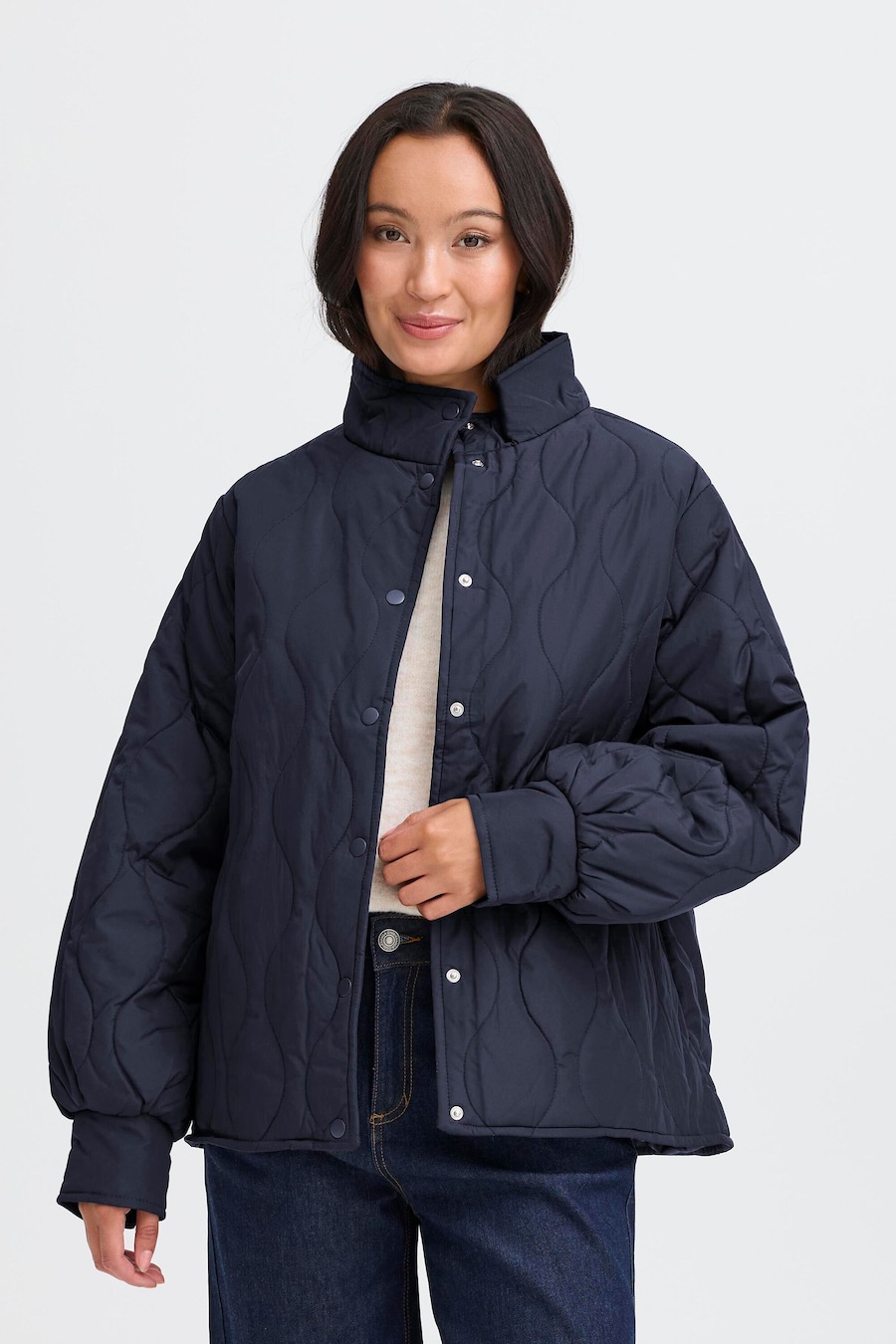 

Куртка межсезонная Fransa FREGIA, темно-синий