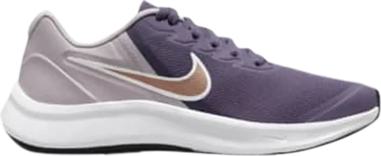 

Кроссовки Nike Star Runner 3 GS 'Canyon Purple Amethyst Ash', фиолетовый