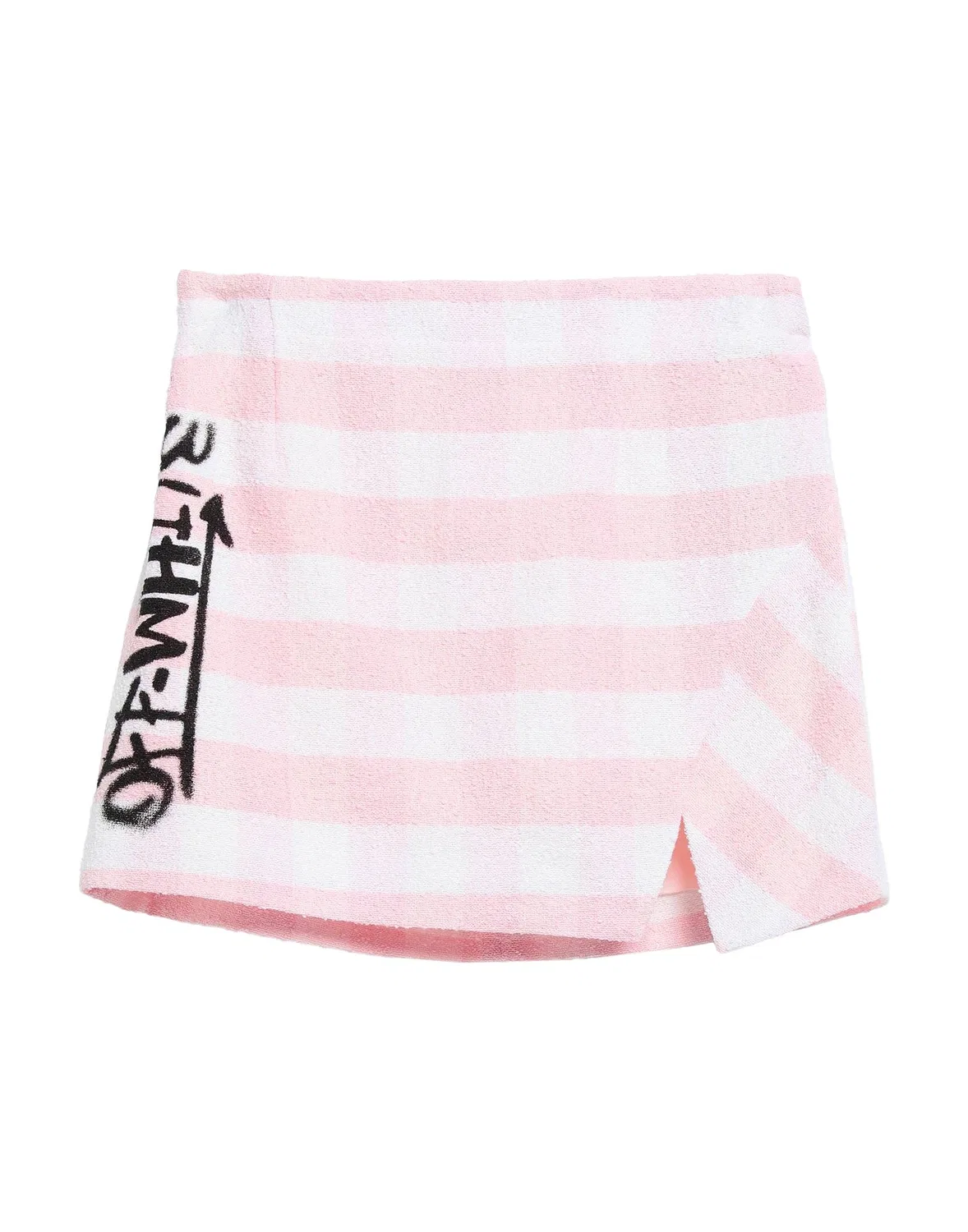 Детская юбка для девочек с принтом Off, Light Pink
