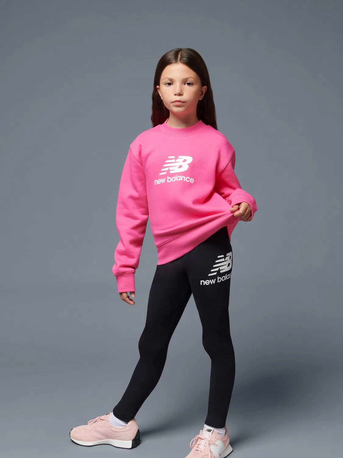 Леггинсы с логотипом New Balance Black