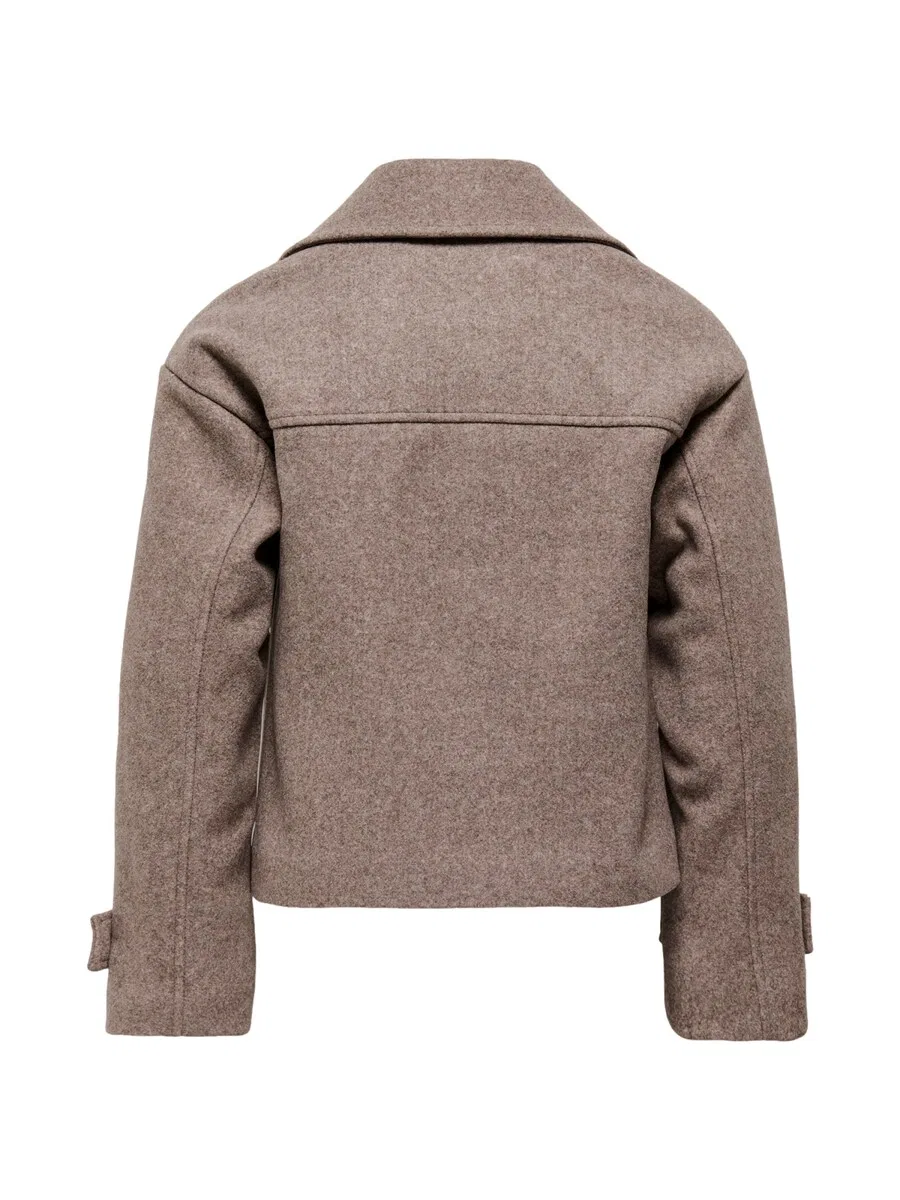 Куртка ONLY GIRLS Between-Season Jacket 'Adina' коричневого цвета — фото 2