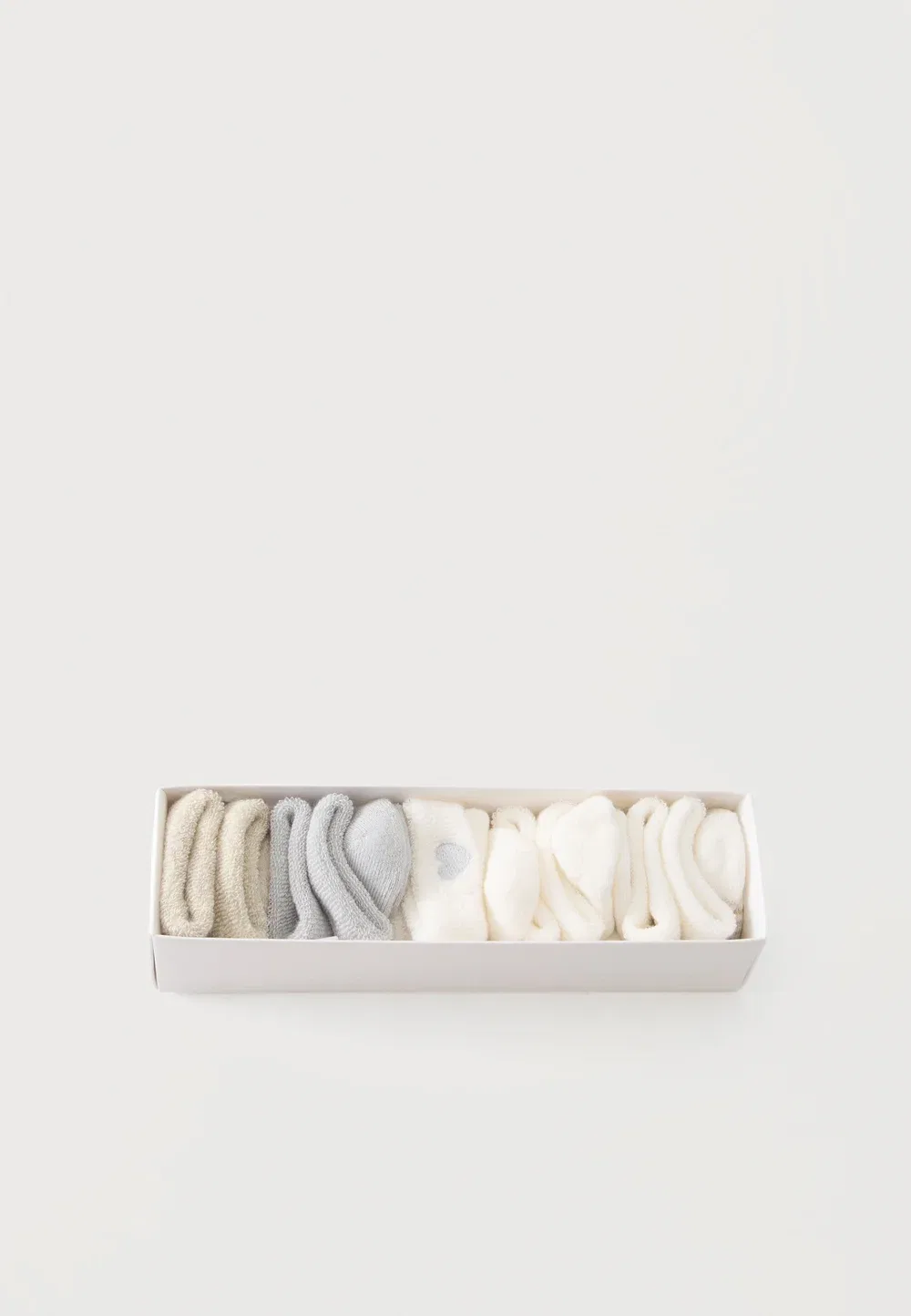 Комплект из 5 трикотажных трусов унисекс Couche Chaussettes - носки Petit Bateau, Multi-Coloured — фото 3
