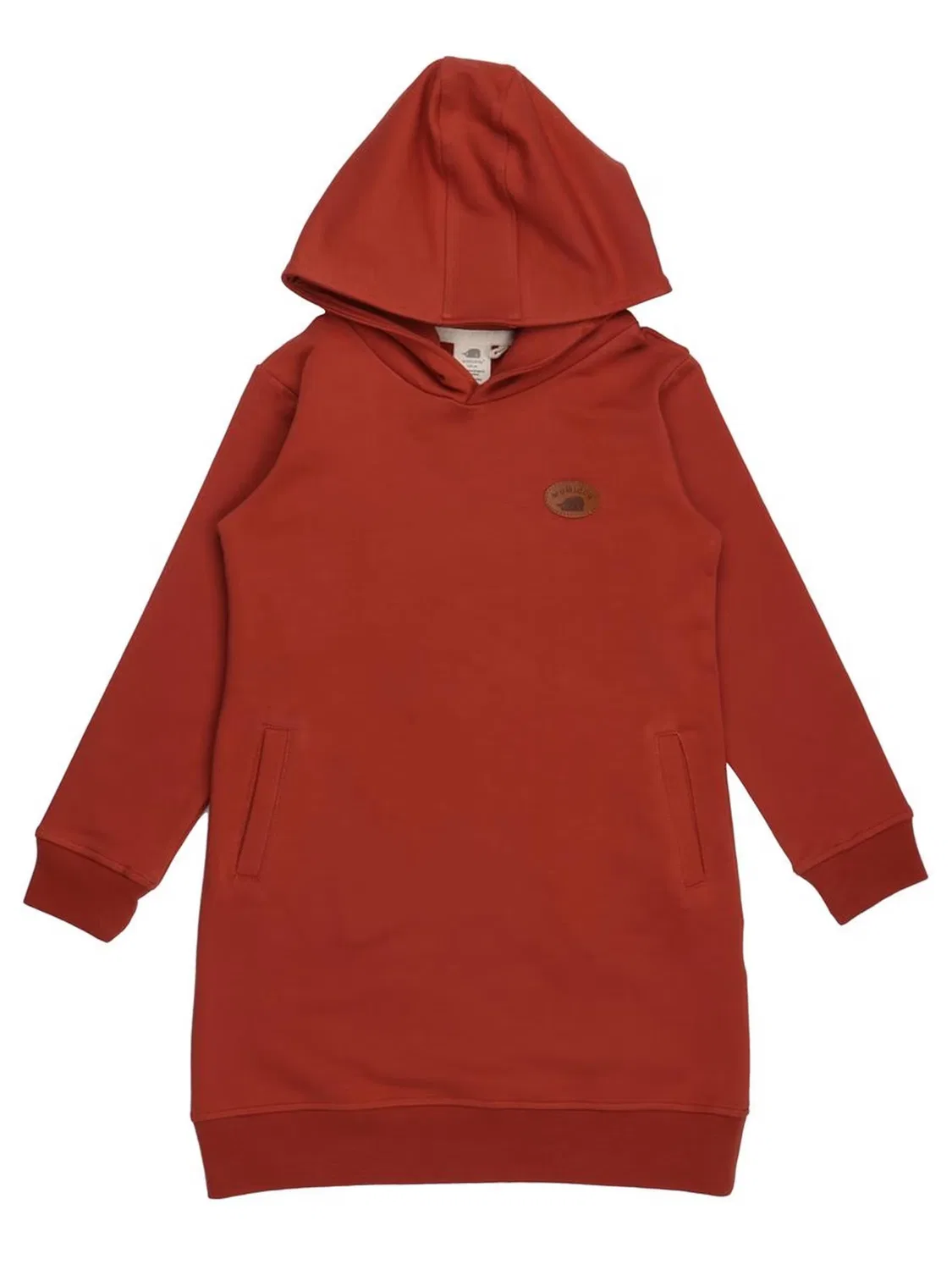 Платье Walkiddy Unifarben Dress красного цвета