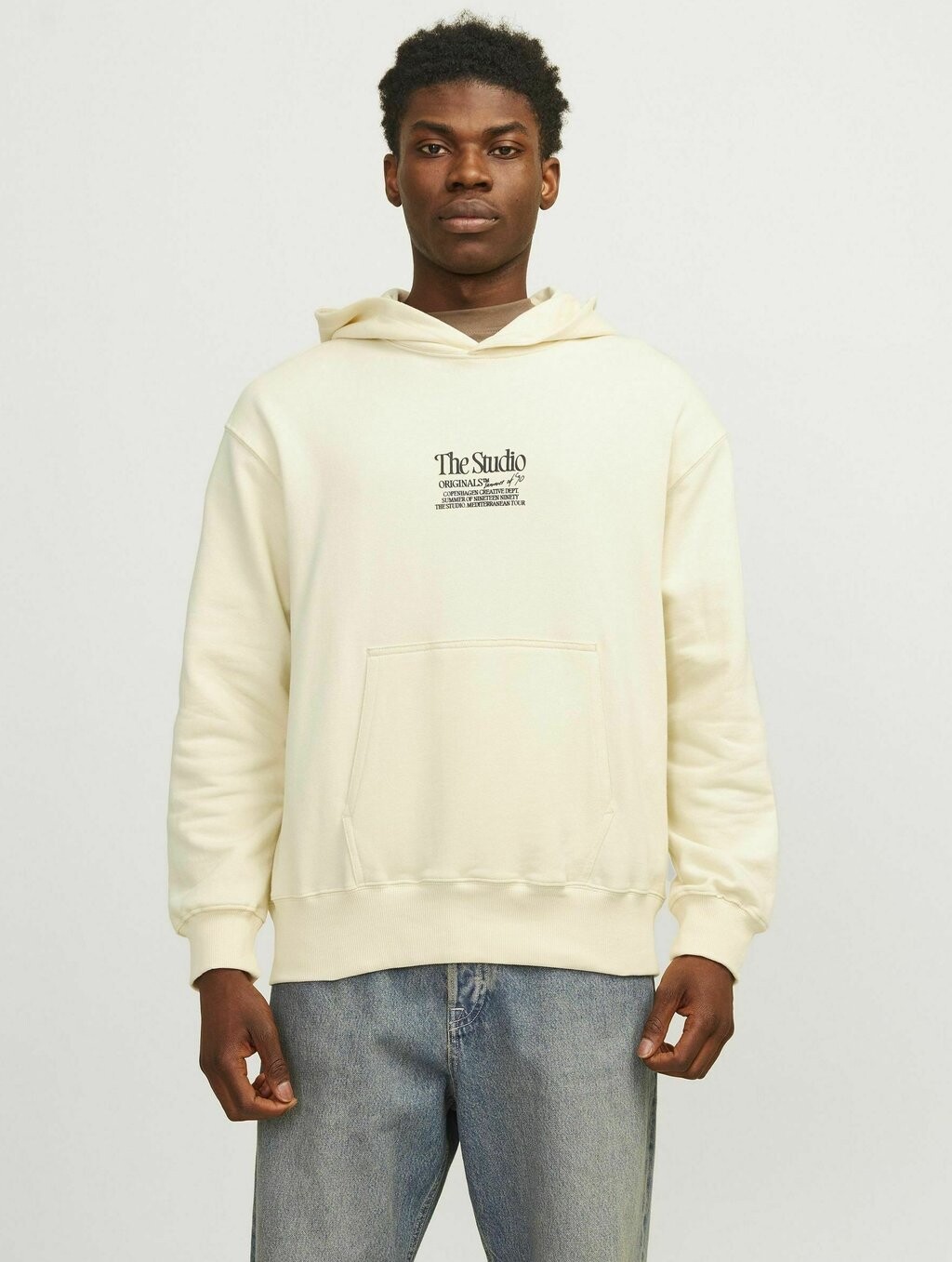 

Толстовка с капюшоном Jack & Jones, бежевый