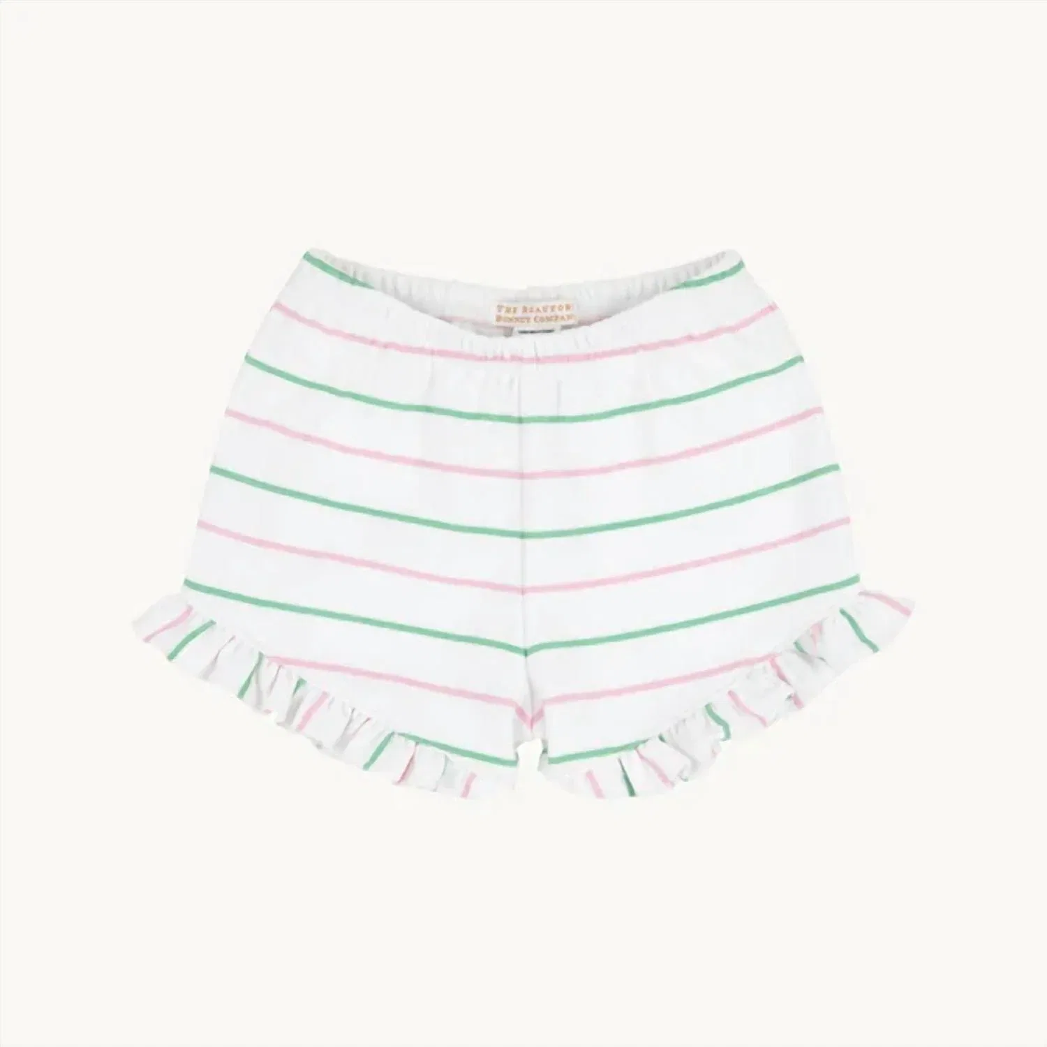 Детские шорты для девочек с рюшами Shelby Anne Shorts The Beaufort Bonnet Company, Tradd Street Stripe