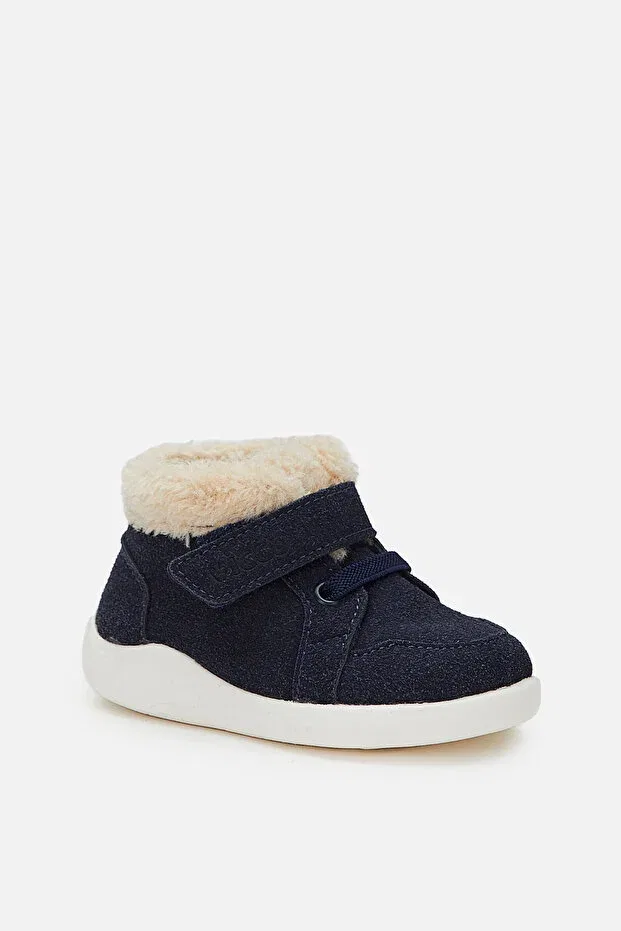 Детская обувь с меховым воротником Basics Vicco, Navy Blue — фото 2