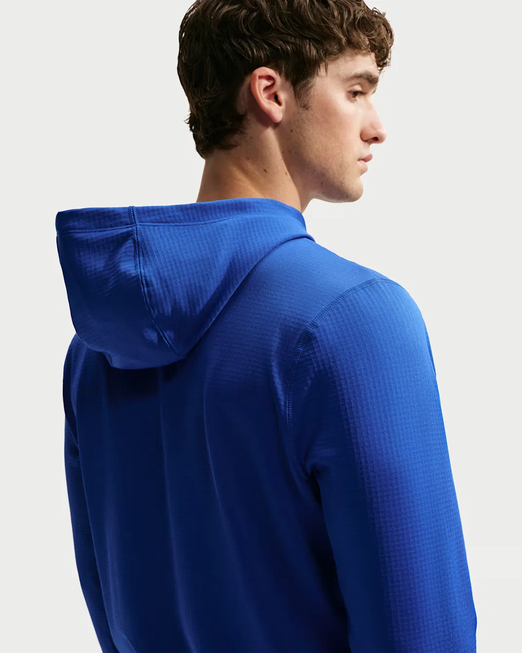 Мужская термотолстовка для гольфа Therma-FIT Nike Velocity, Old Royal/White — фото 2