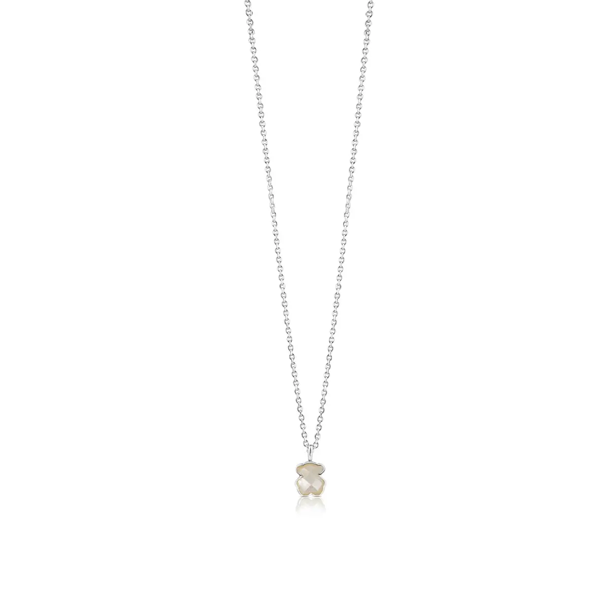 

Колье Tous Color Faceted Mother-Of-Pearl 45cm, серебро