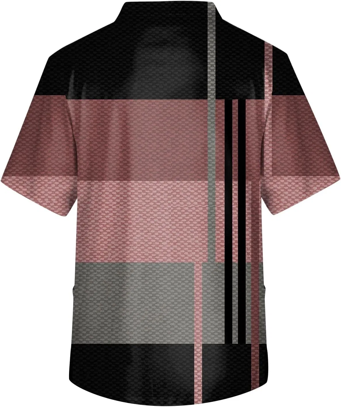 Мужская футболка с V-образным вырезом и карманом, Summer Lightweight, Pink — фото 2