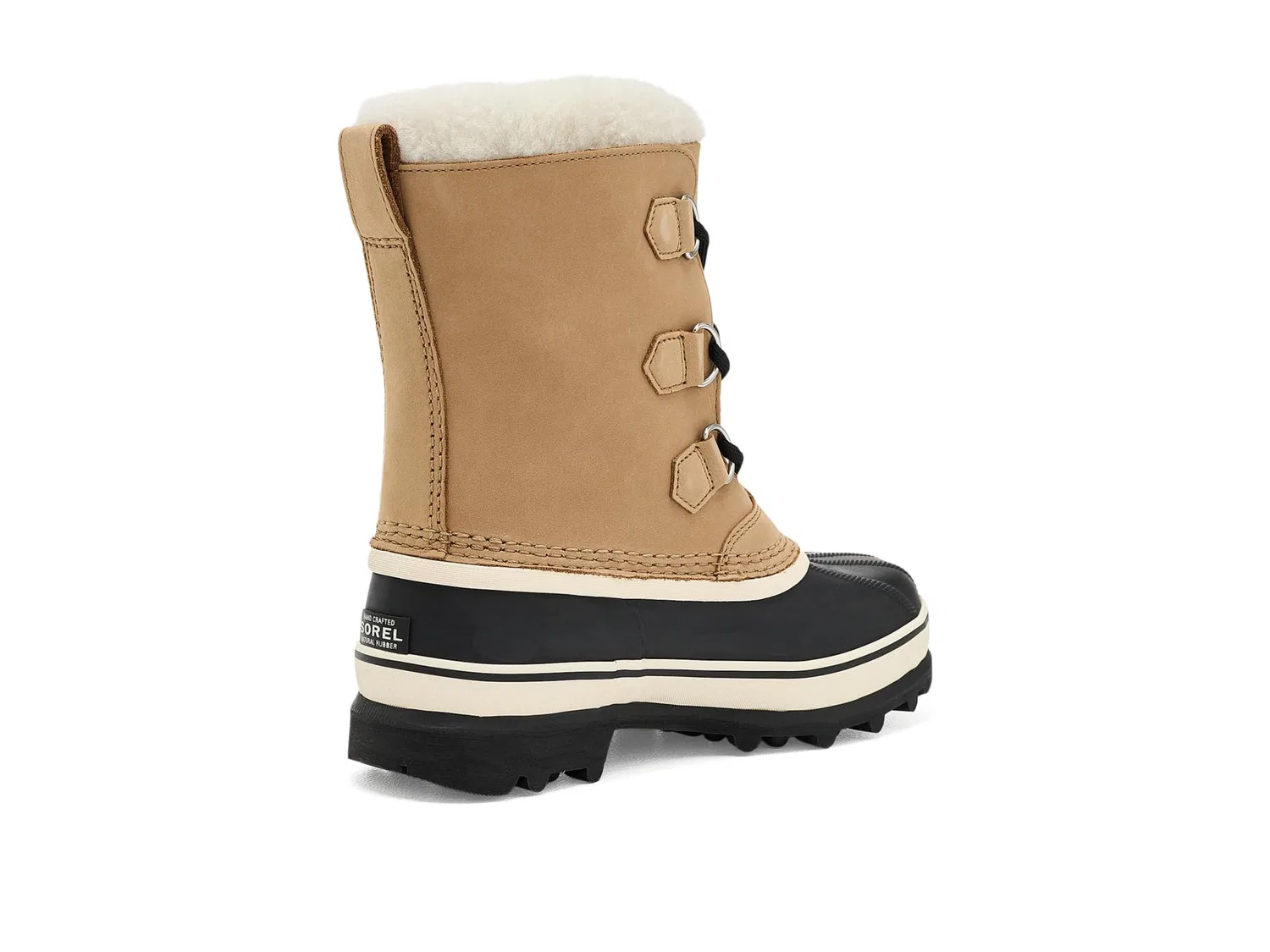 Водонепроницаемые ботинки Caribou (для детей постарше) Sorel Kids, Caribou Buff/Black — фото 4