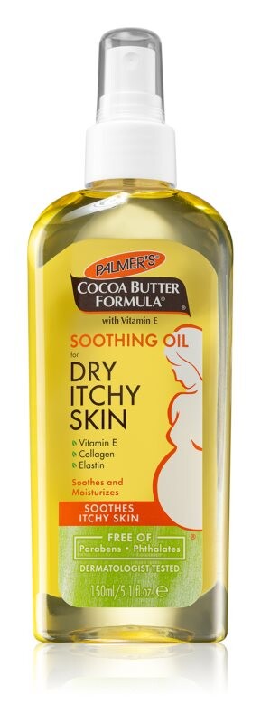 

Успокаивающее масло для тела для сухой и зудящей кожи Palmer’s Pregnancy Cocoa Butter Formula