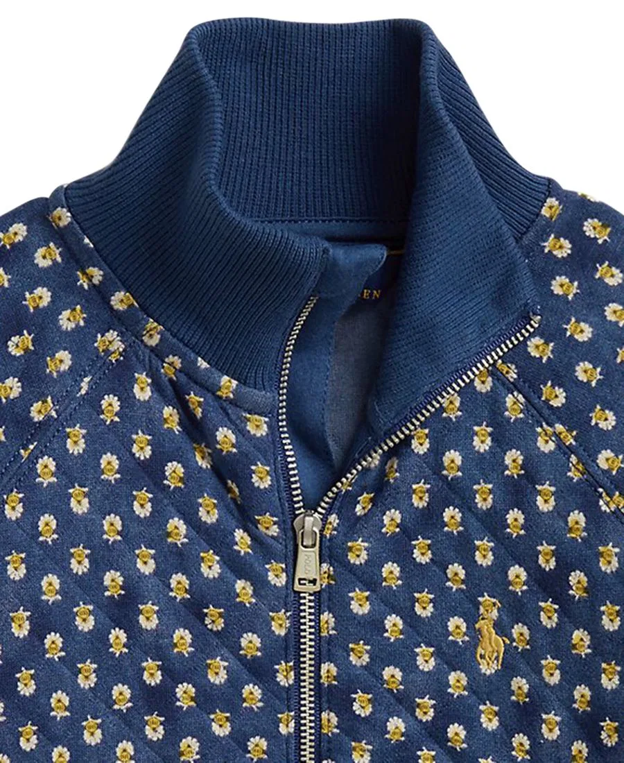 Куртка стеганая с цветочным принтом, модель Preppy Woodblock Polo Ralph Lauren, Preppy Woodblock — фото 3