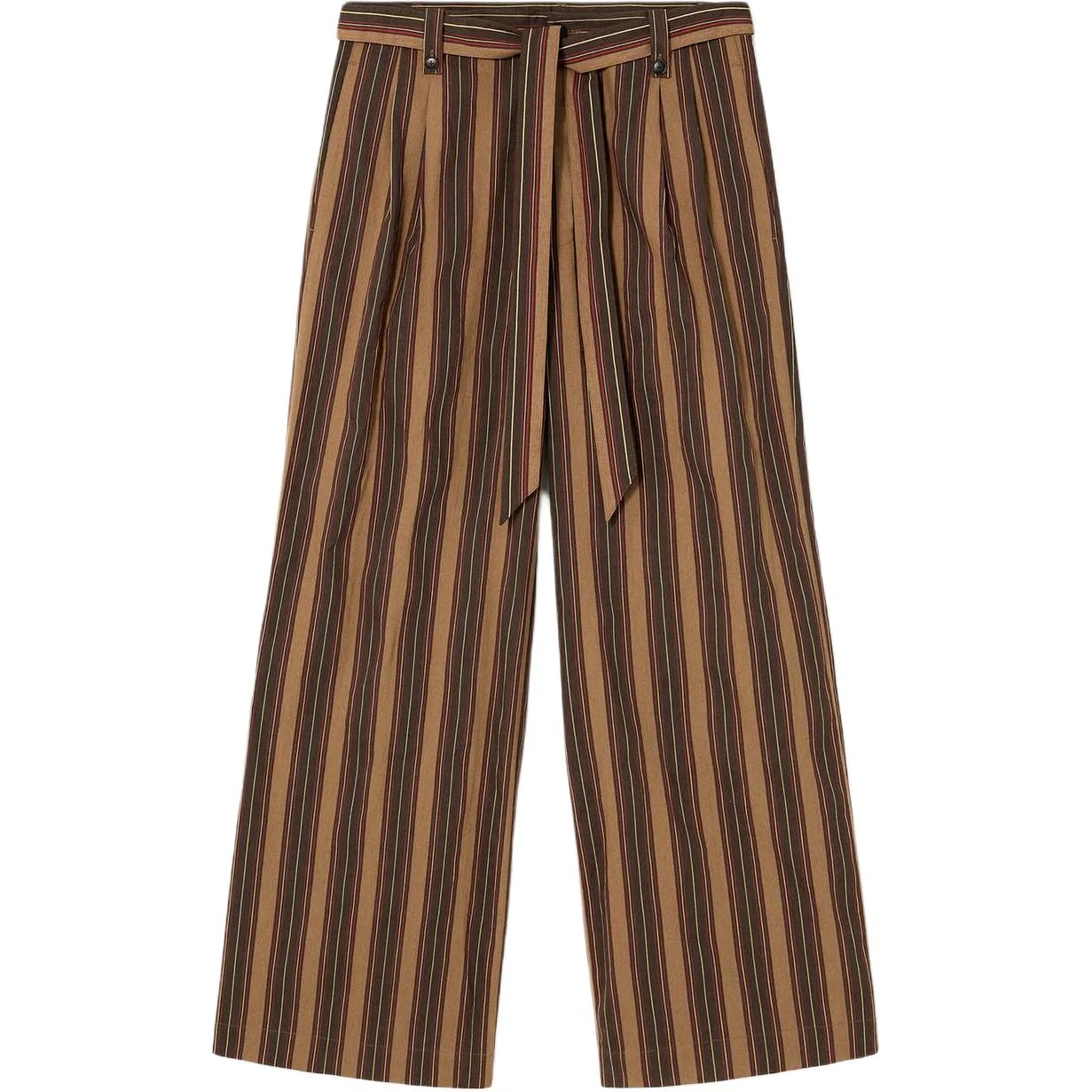 Мужские брюки свободного кроя Brown ZARA, Brown